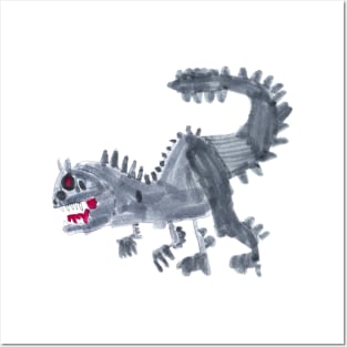 Indominus Rex Dinosaur | Kids Fashion | Kid's Drawing | Roar | Unique Design Posters and Art